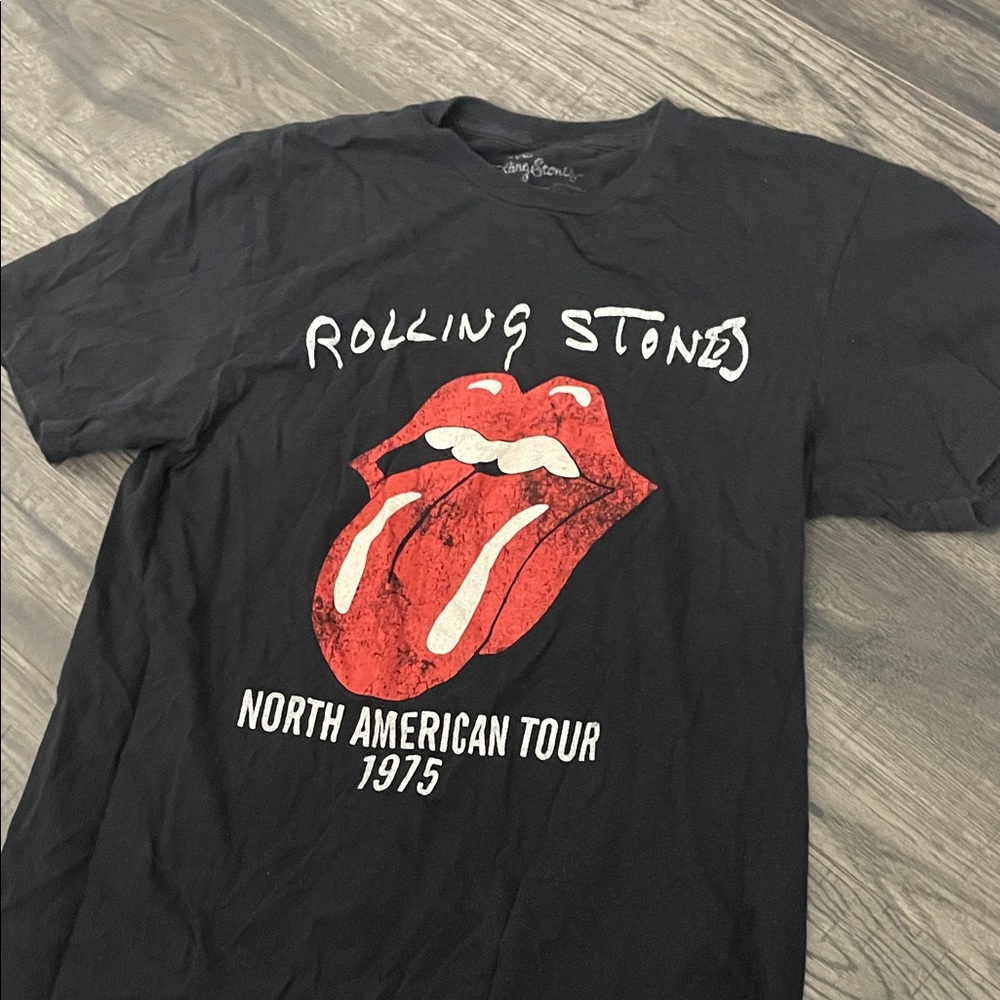 The Rolling Stones Black Tee